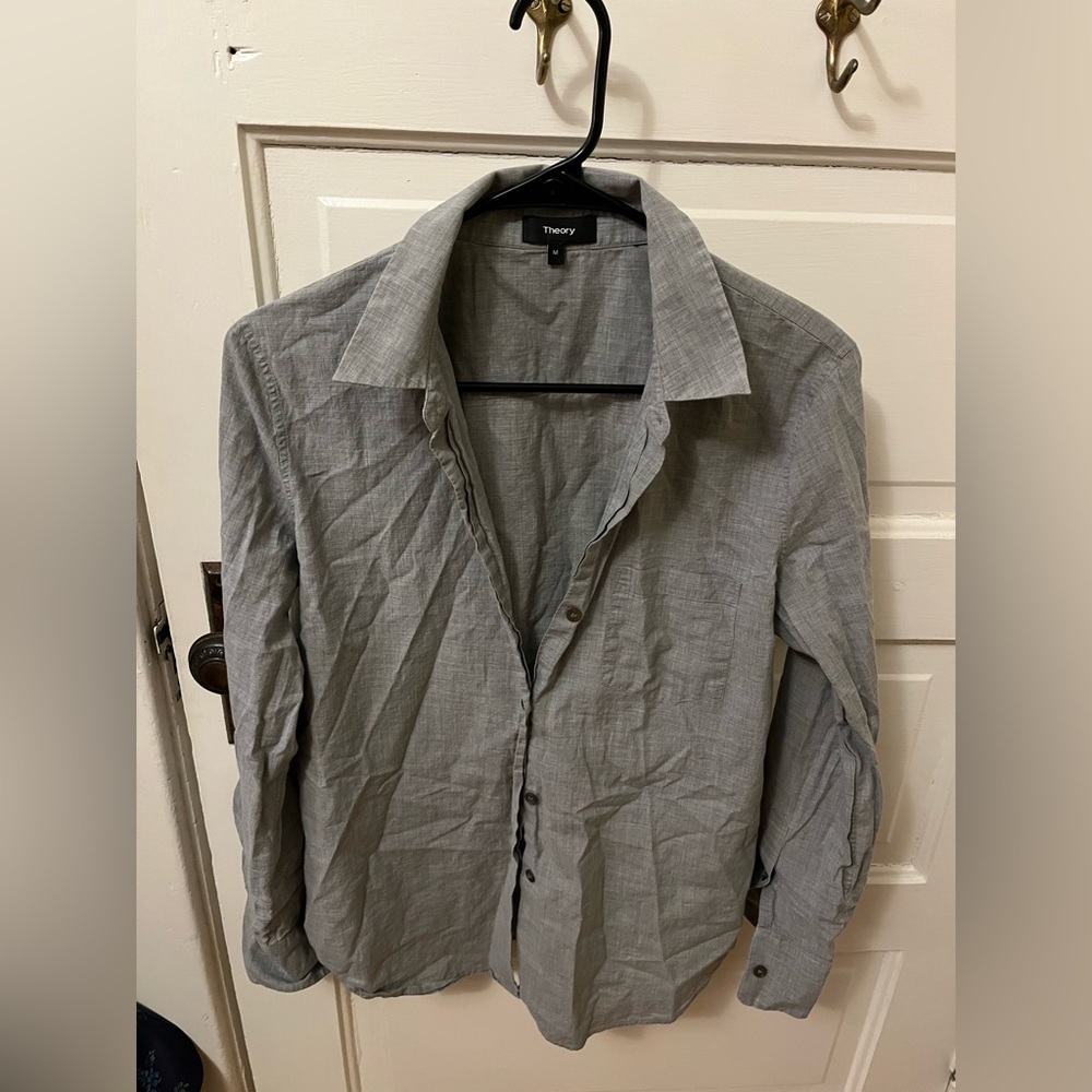 Grey Theory button down